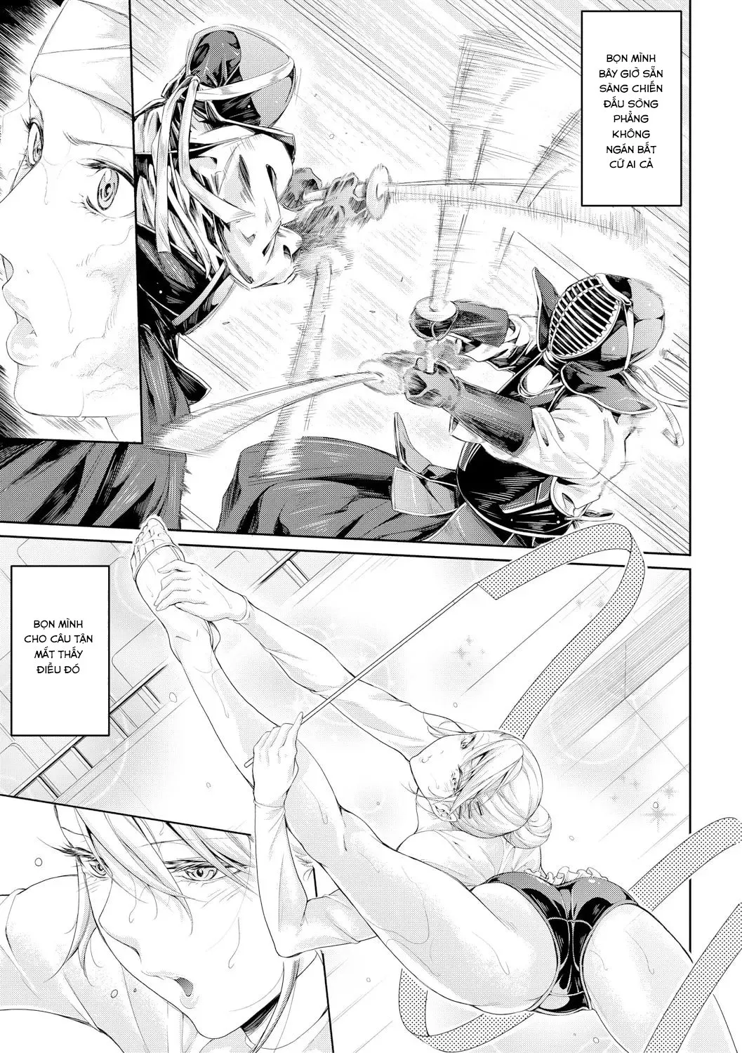 HentaiVN.net - Ảnh 20 - Bukatsu Shoujo Paradise ~ Asekkaki no Tenshi-tachi - Chap 9