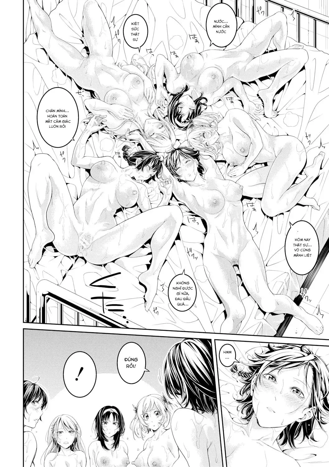 HentaiVN.net - Ảnh 26 - Bukatsu Shoujo Paradise ~ Asekkaki no Tenshi-tachi - Chap 9
