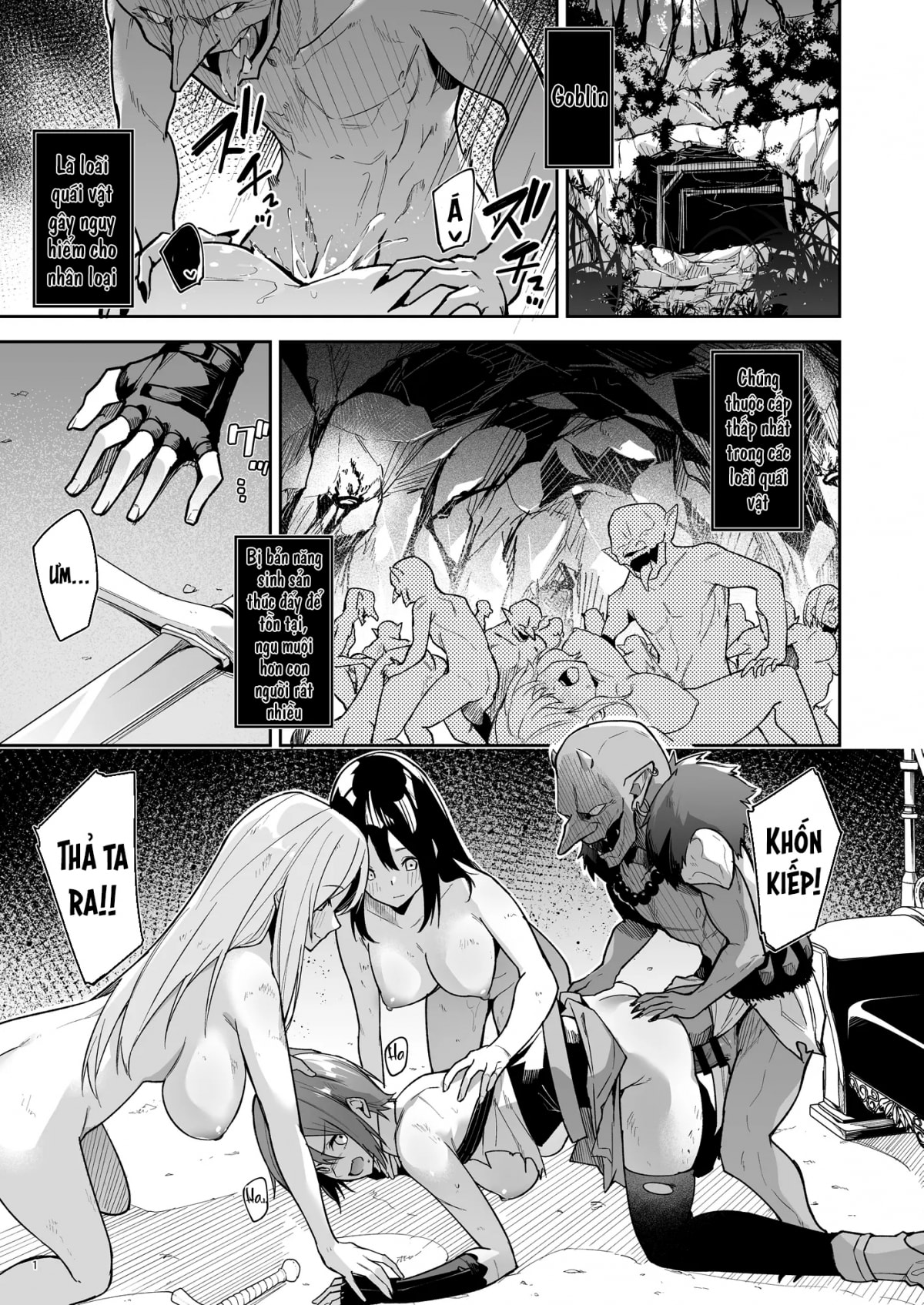 HentaiVN.net - Ảnh 4 - Goblin kara Hajimeru Sekai Seifuku - Chap 1