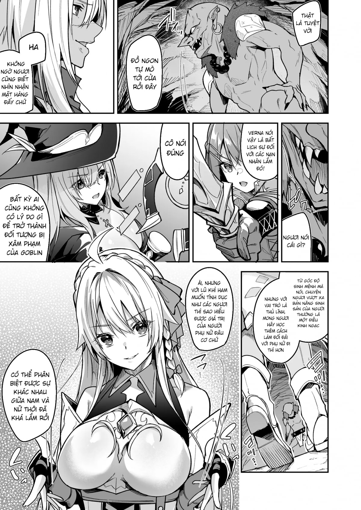 HentaiVN.net - Ảnh 10 - Goblin kara Hajimeru Sekai Seifuku - Chap 1