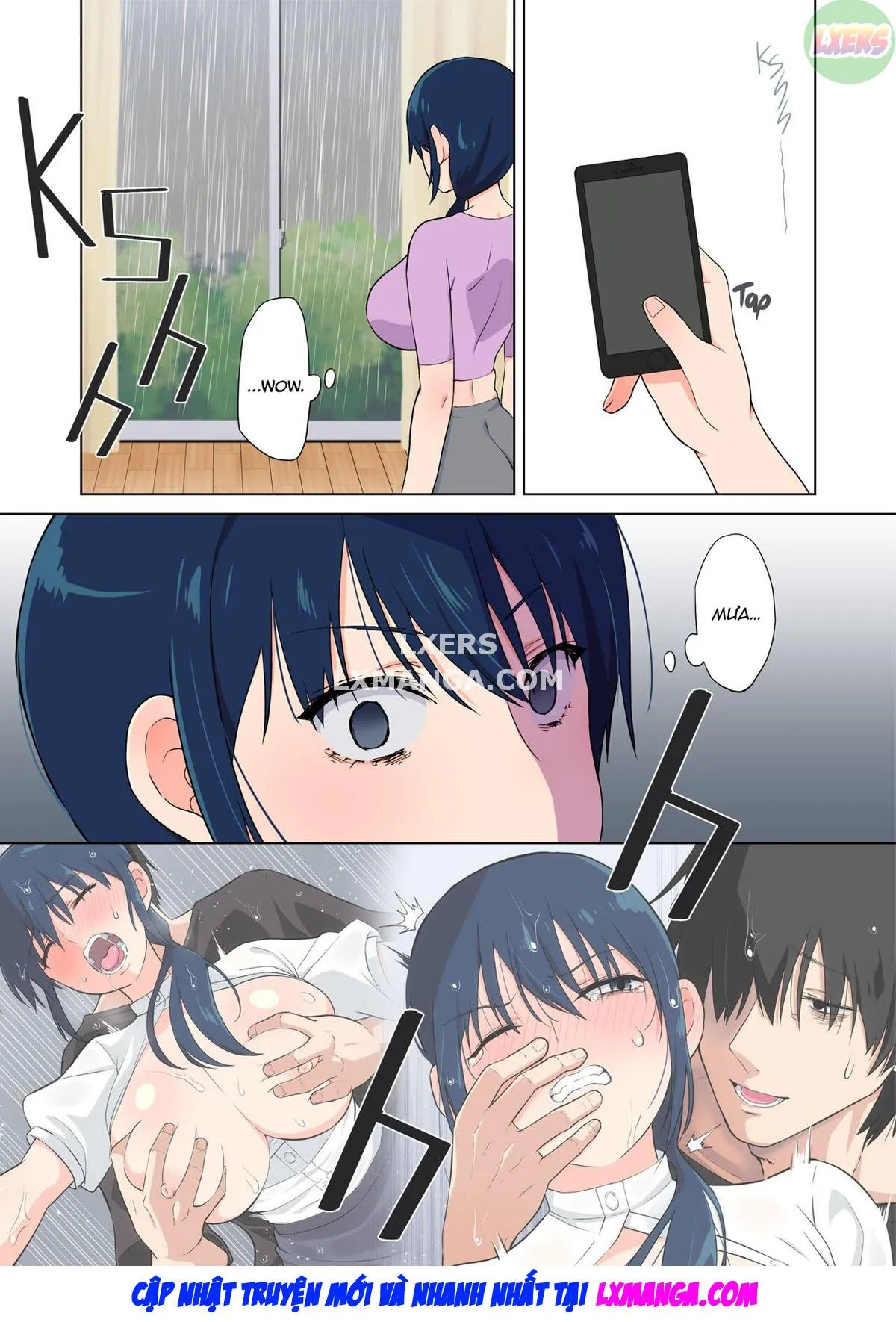 HentaiVN.net - Ảnh 27 - Rơi Vào Tay Tên Hàng Xóm Khốn Khiếp - Oneshot