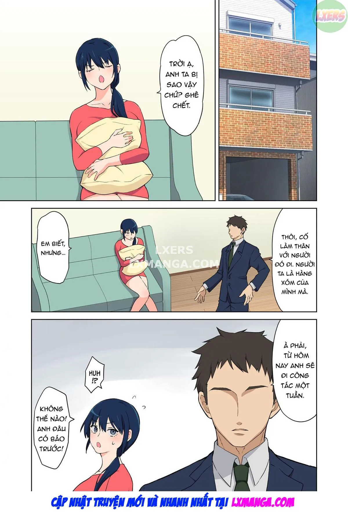 HentaiVN.net - Ảnh 6 - Rơi Vào Tay Tên Hàng Xóm Khốn Khiếp - Oneshot