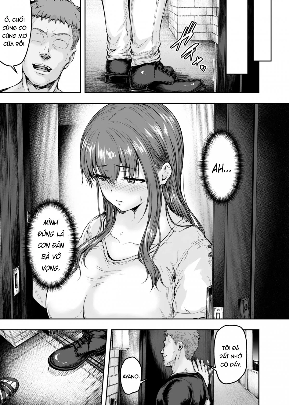 HentaiVN.net - Ảnh 37 - Em Đã Thay Đổi [Watashi... Kaerare Chaimashita. 3 -AroThir OL ga Yarichin Daigakusei-tachi no Chinpo ni Dohamari suru made-] - Oneshot