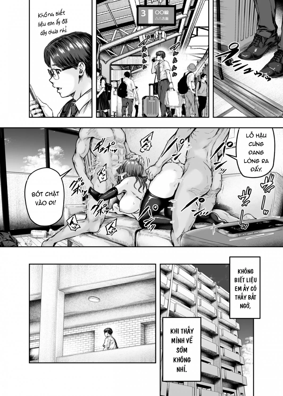 HentaiVN.net - Ảnh 77 - Em Đã Thay Đổi [Watashi... Kaerare Chaimashita. 3 -AroThir OL ga Yarichin Daigakusei-tachi no Chinpo ni Dohamari suru made-] - Oneshot
