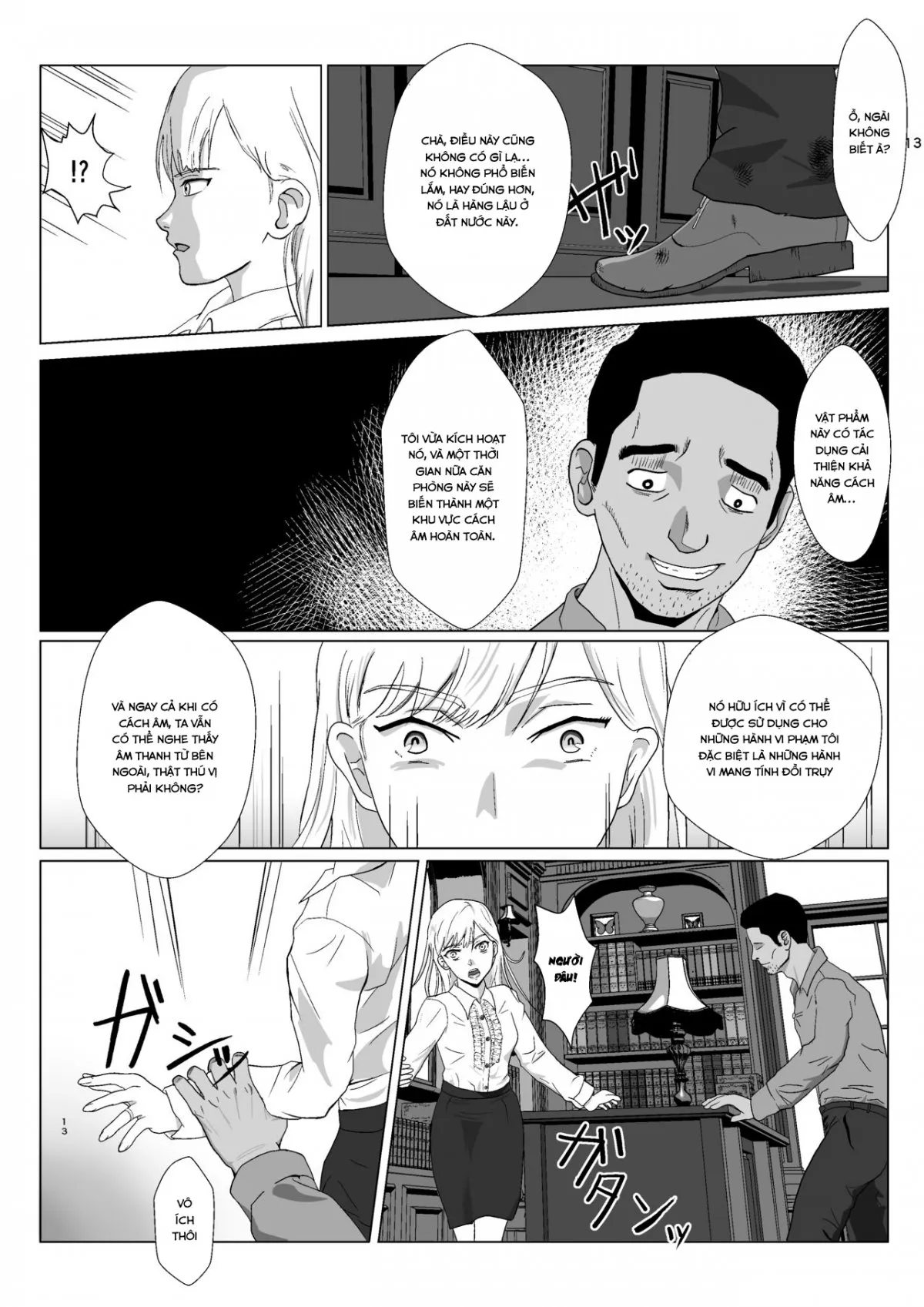HentaiVN.net - Ảnh 13 - Teihen Oji-san Hakushaku Fujin Hen - Chap 1