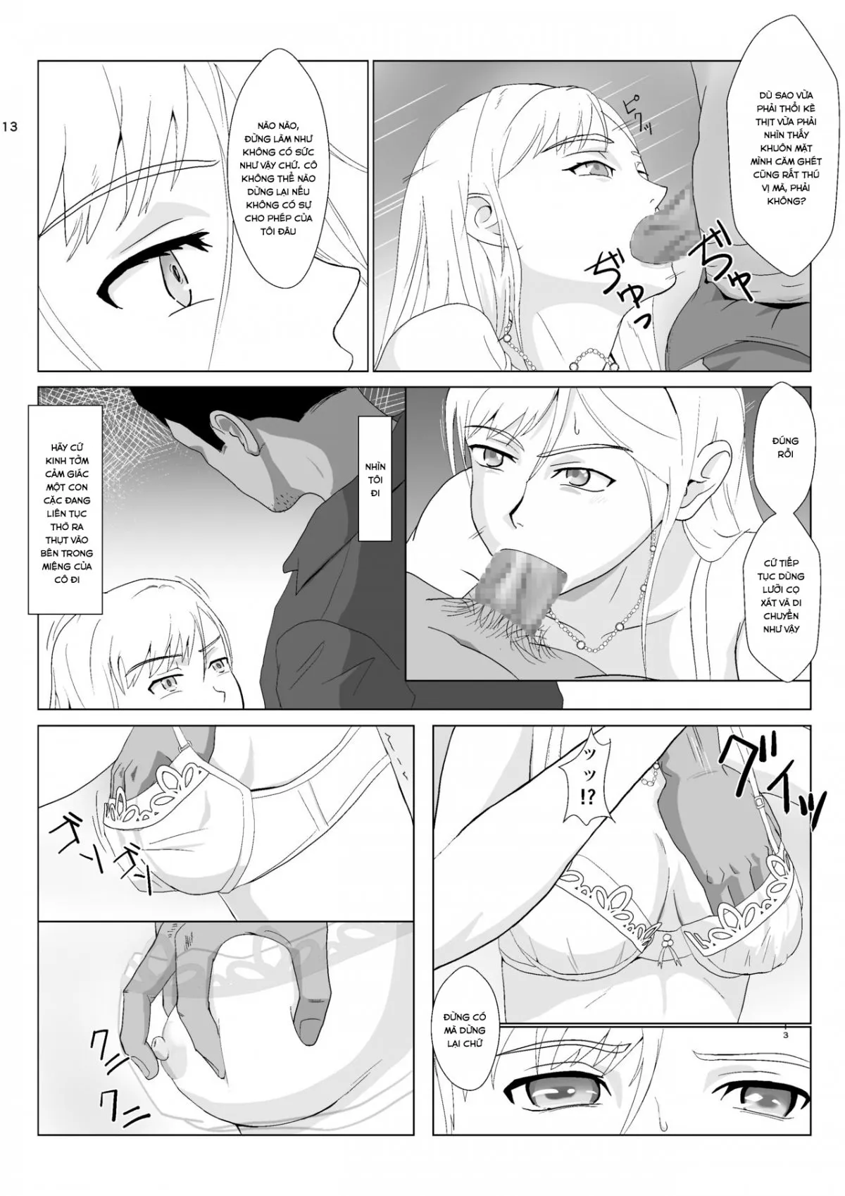 HentaiVN.net - Ảnh 11 - Teihen Oji-san Hakushaku Fujin Hen - Chap 2