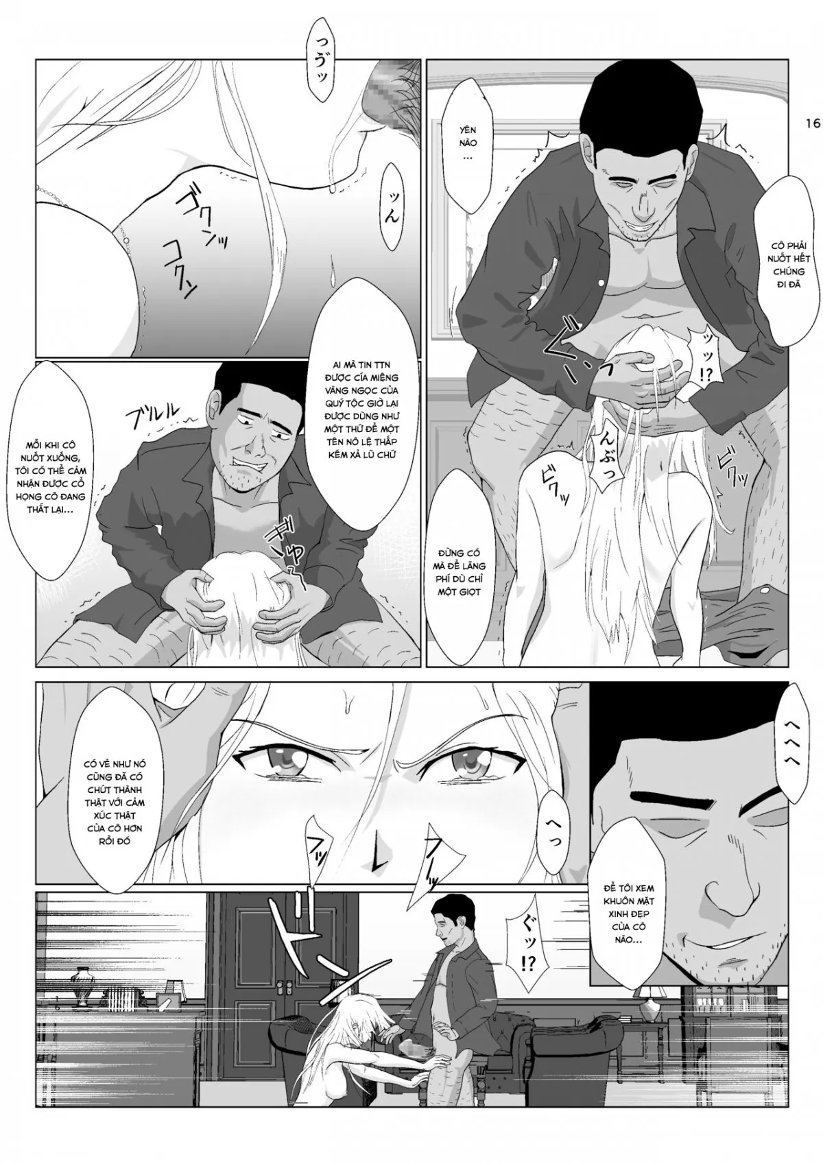 HentaiVN.net - Ảnh 14 - Teihen Oji-san Hakushaku Fujin Hen - Chap 2