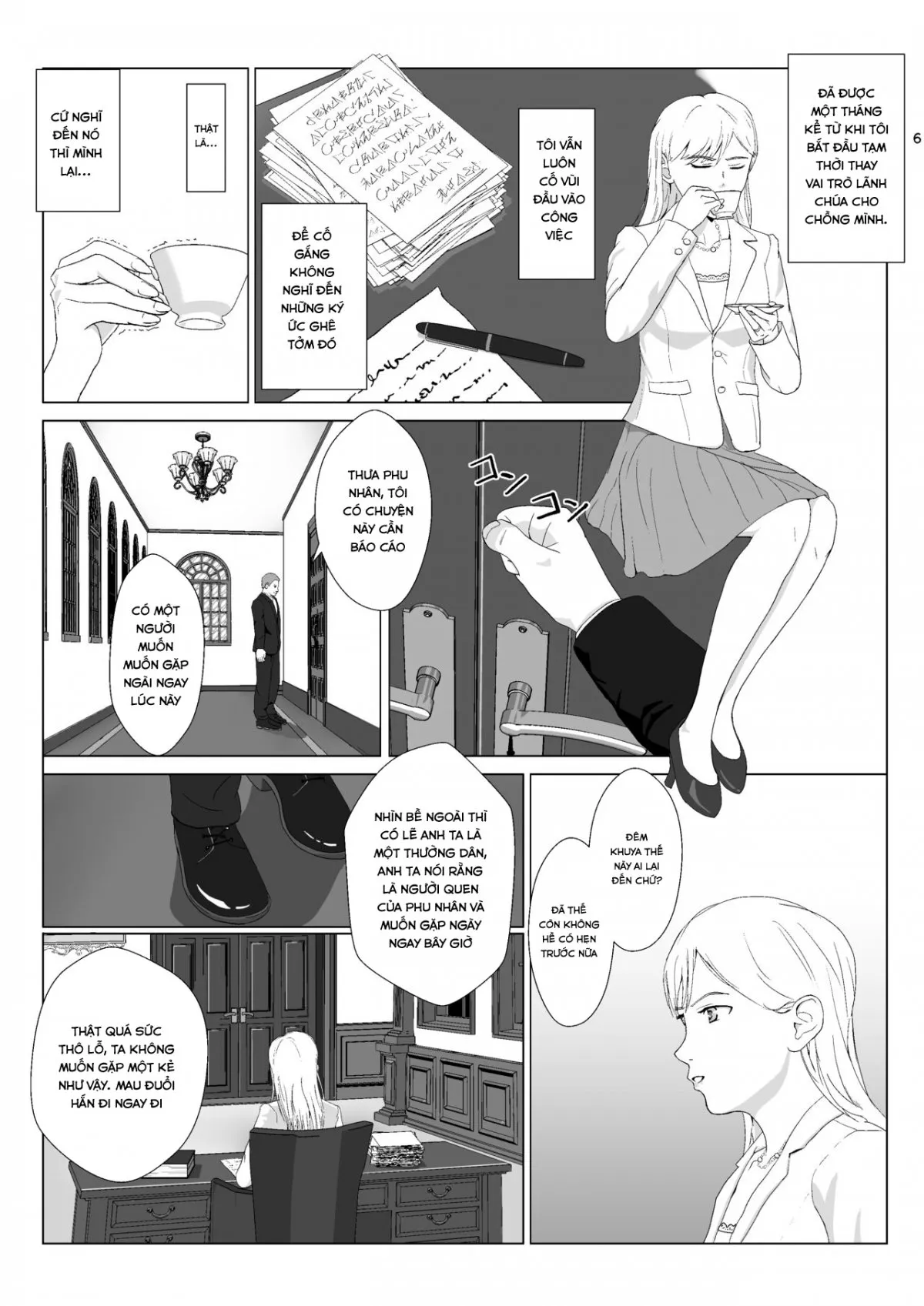 HentaiVN.net - Ảnh 4 - Teihen Oji-san Hakushaku Fujin Hen - Chap 2
