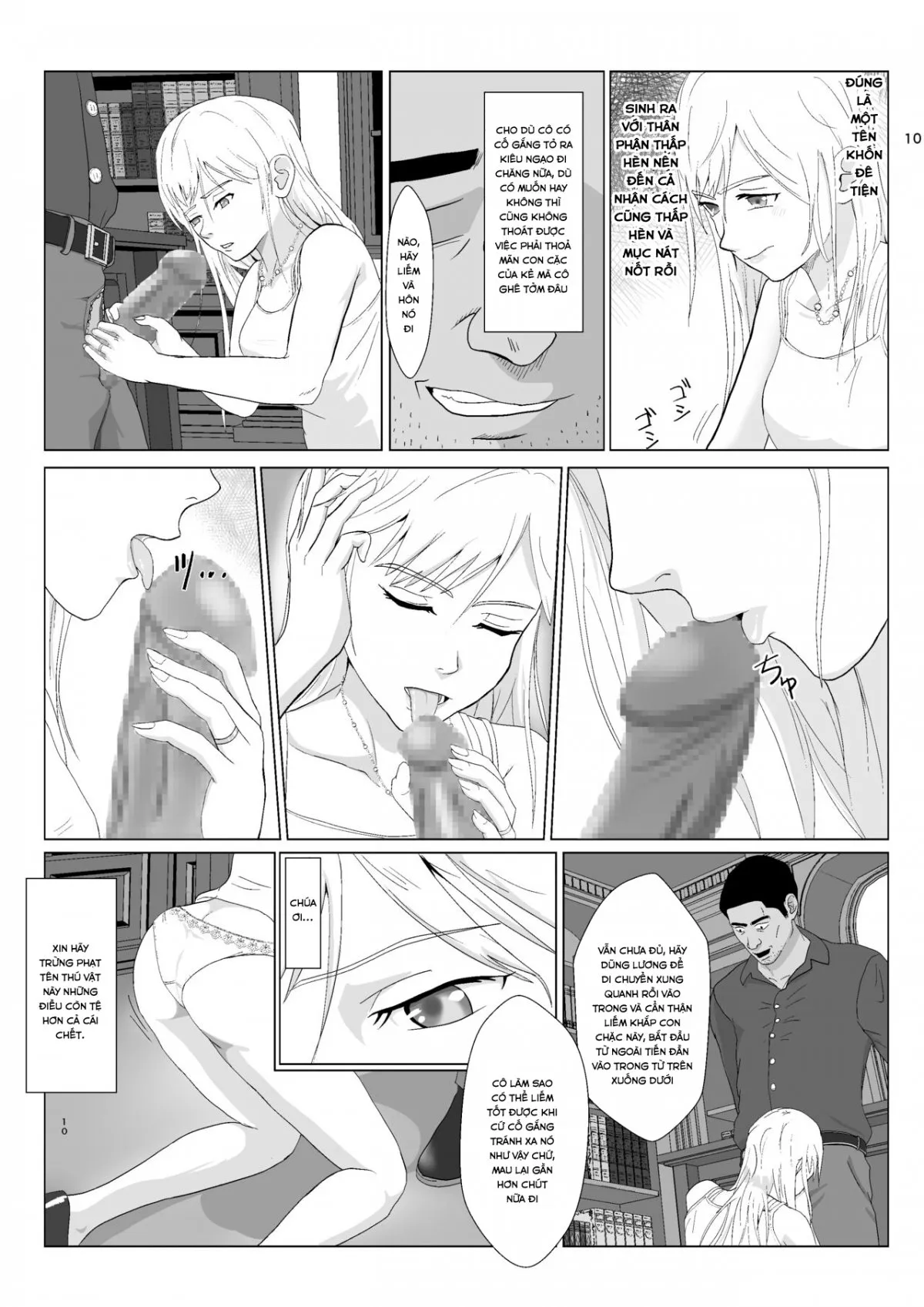 HentaiVN.net - Ảnh 8 - Teihen Oji-san Hakushaku Fujin Hen - Chap 2
