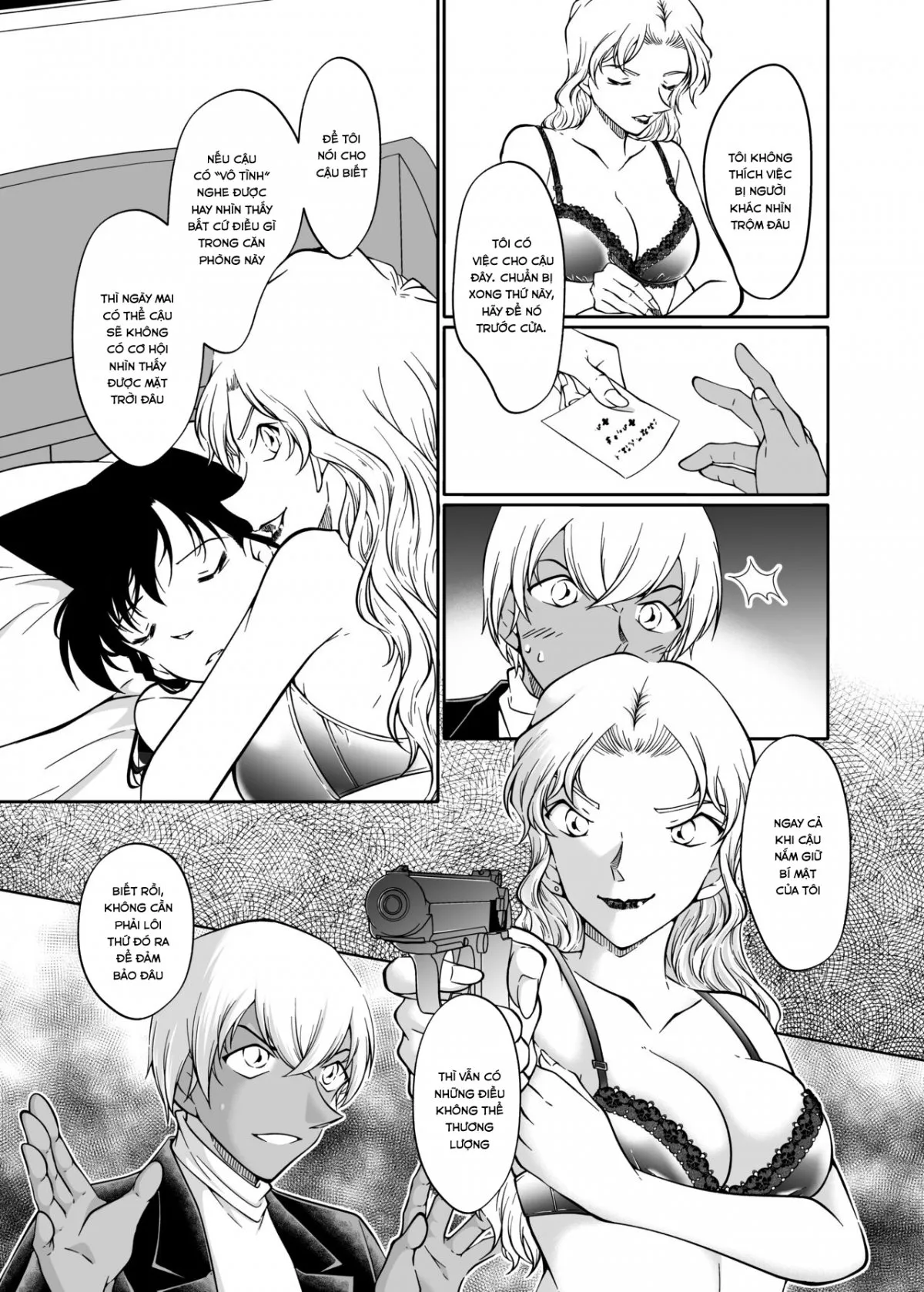 HentaiVN.net - Ảnh 5 - Yumeda to Itsuwatte (Detective Conan) - Oneshot