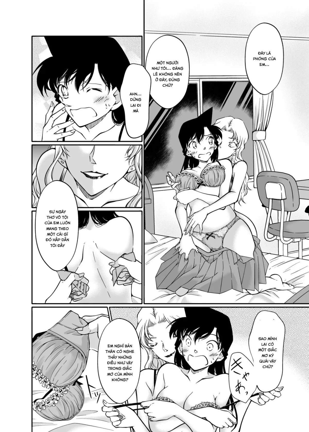 HentaiVN.net - Ảnh 8 - Yumeda to Itsuwatte (Detective Conan) - Oneshot