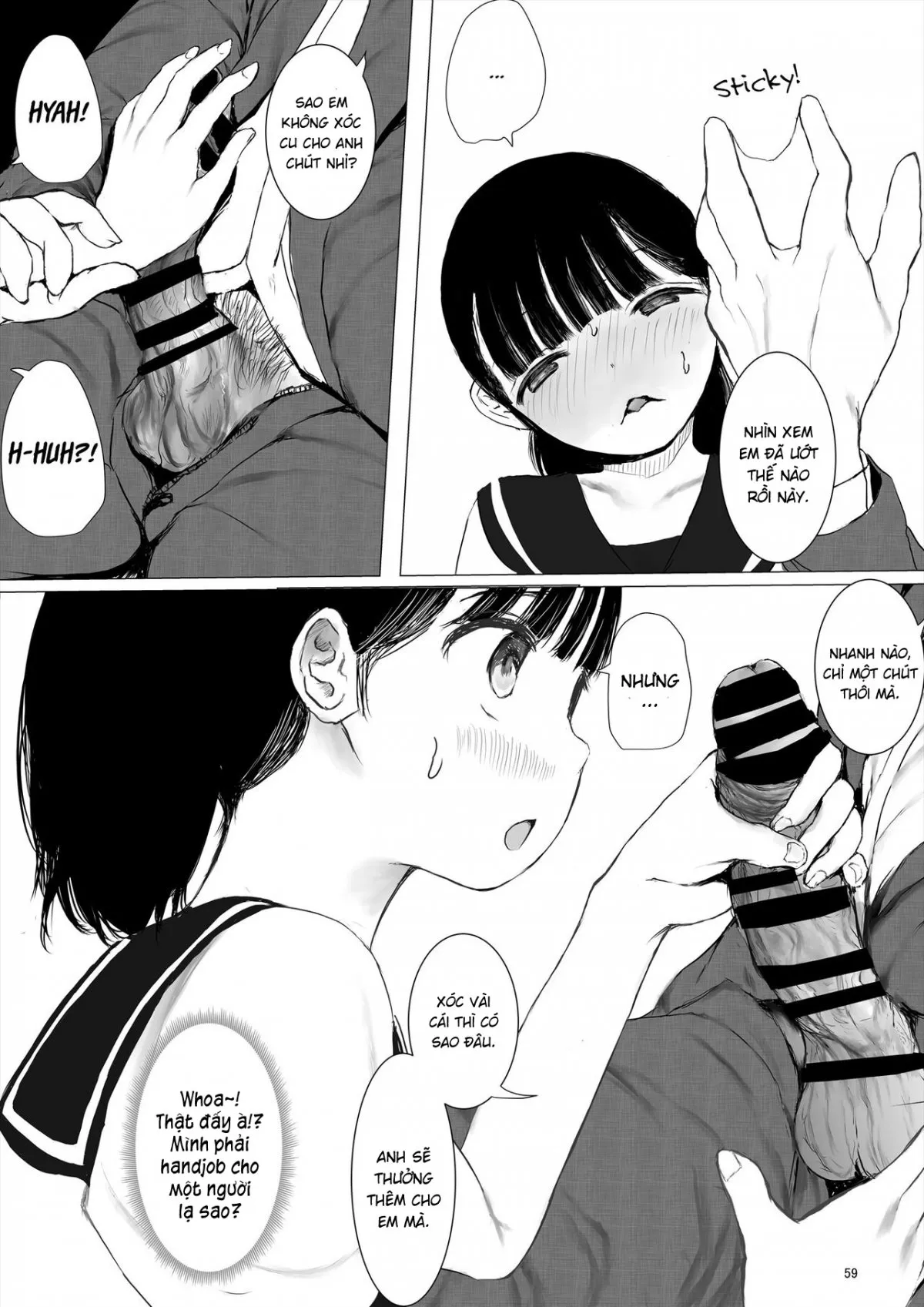 HentaiVN.net - Ảnh 8 - Thử thách một tháng sống trong căn phòng toàn cặc [One-month lifestyle challenge: Rooming in an apartment filled with dicks!] - Chap 1.3