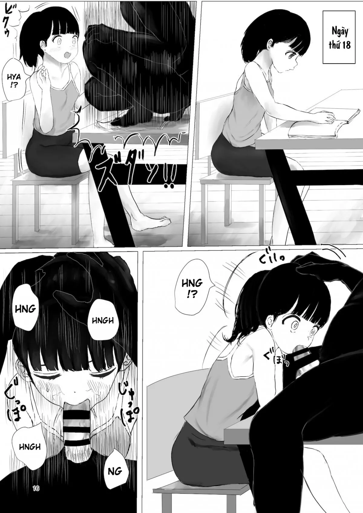 HentaiVN.net - Ảnh 15 - Thử thách một tháng sống trong căn phòng toàn cặc [One-month lifestyle challenge: Rooming in an apartment filled with dicks!] - Chap 2.1