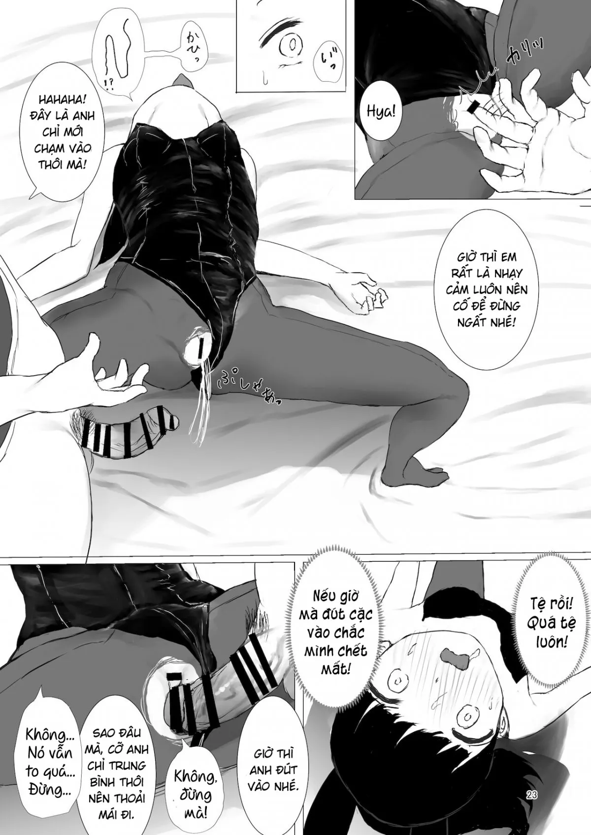 HentaiVN.net - Ảnh 22 - Thử thách một tháng sống trong căn phòng toàn cặc [One-month lifestyle challenge: Rooming in an apartment filled with dicks!] - Chap 2.1
