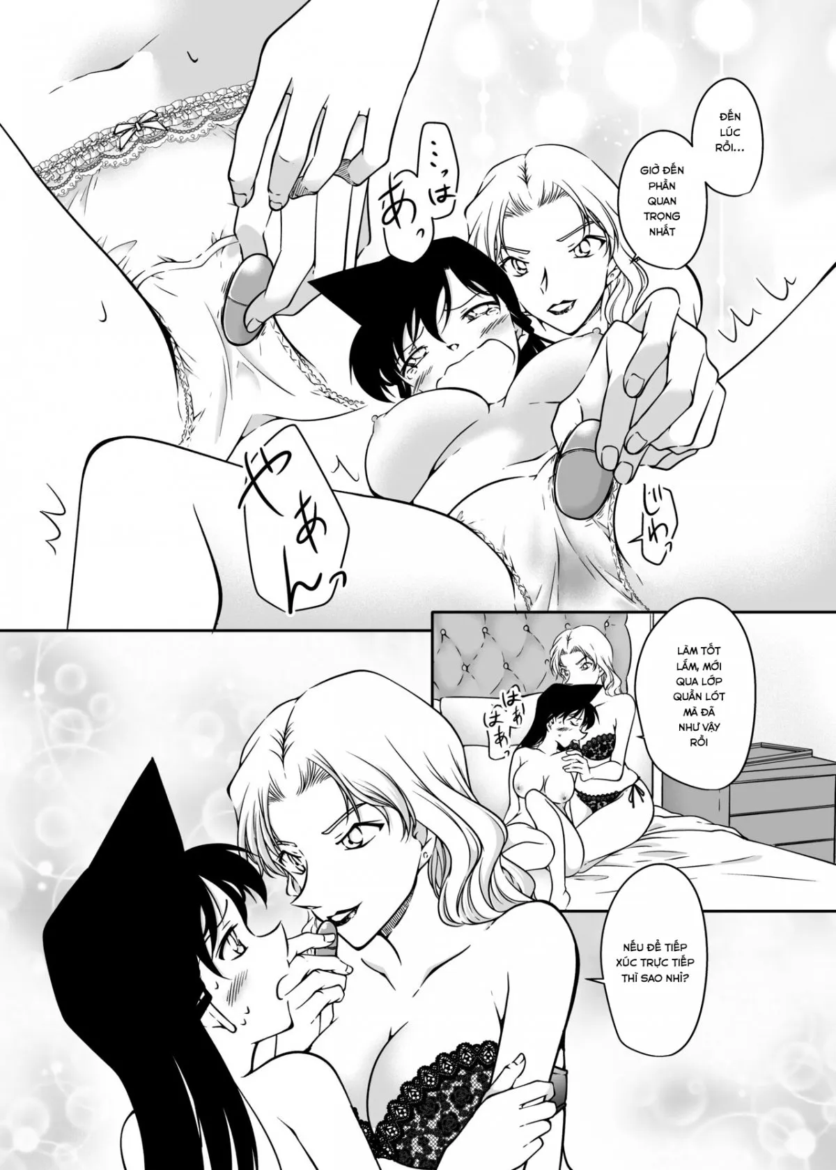 HentaiVN.net - Ảnh 13 - Kaiketsu Houhou wa Karada ni Oshiete Ageru (Detective Conan) - Oneshot