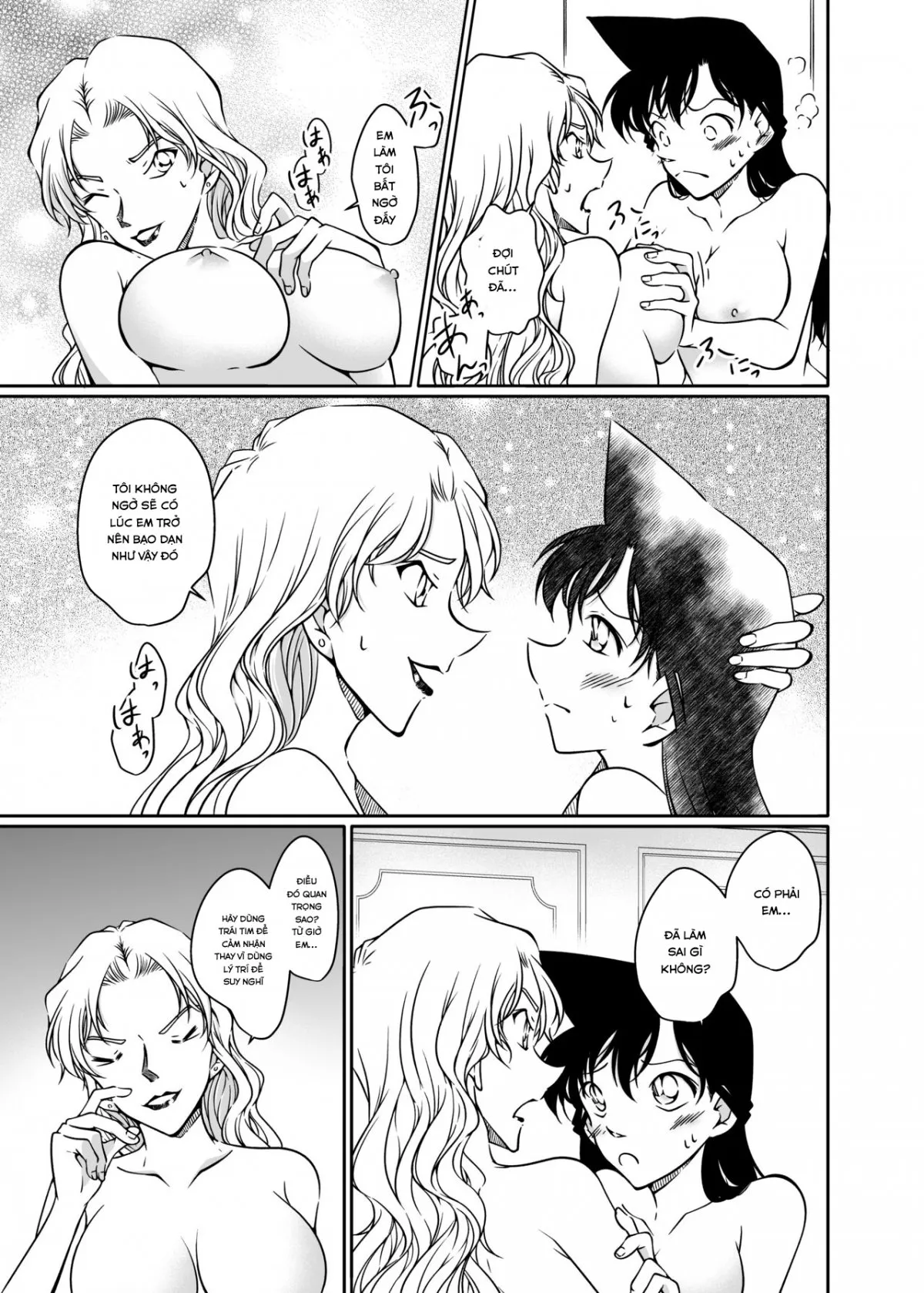 HentaiVN.net - Ảnh 20 - Kaiketsu Houhou wa Karada ni Oshiete Ageru (Detective Conan) - Oneshot