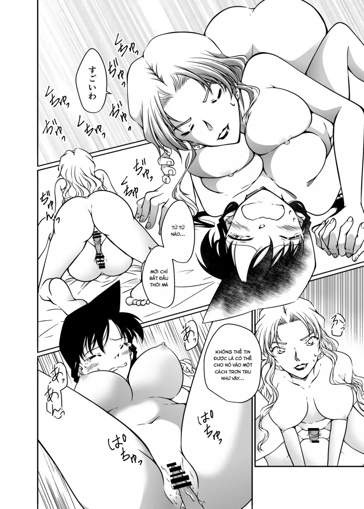 HentaiVN.net - Ảnh 25 - Kaiketsu Houhou wa Karada ni Oshiete Ageru (Detective Conan) - Oneshot