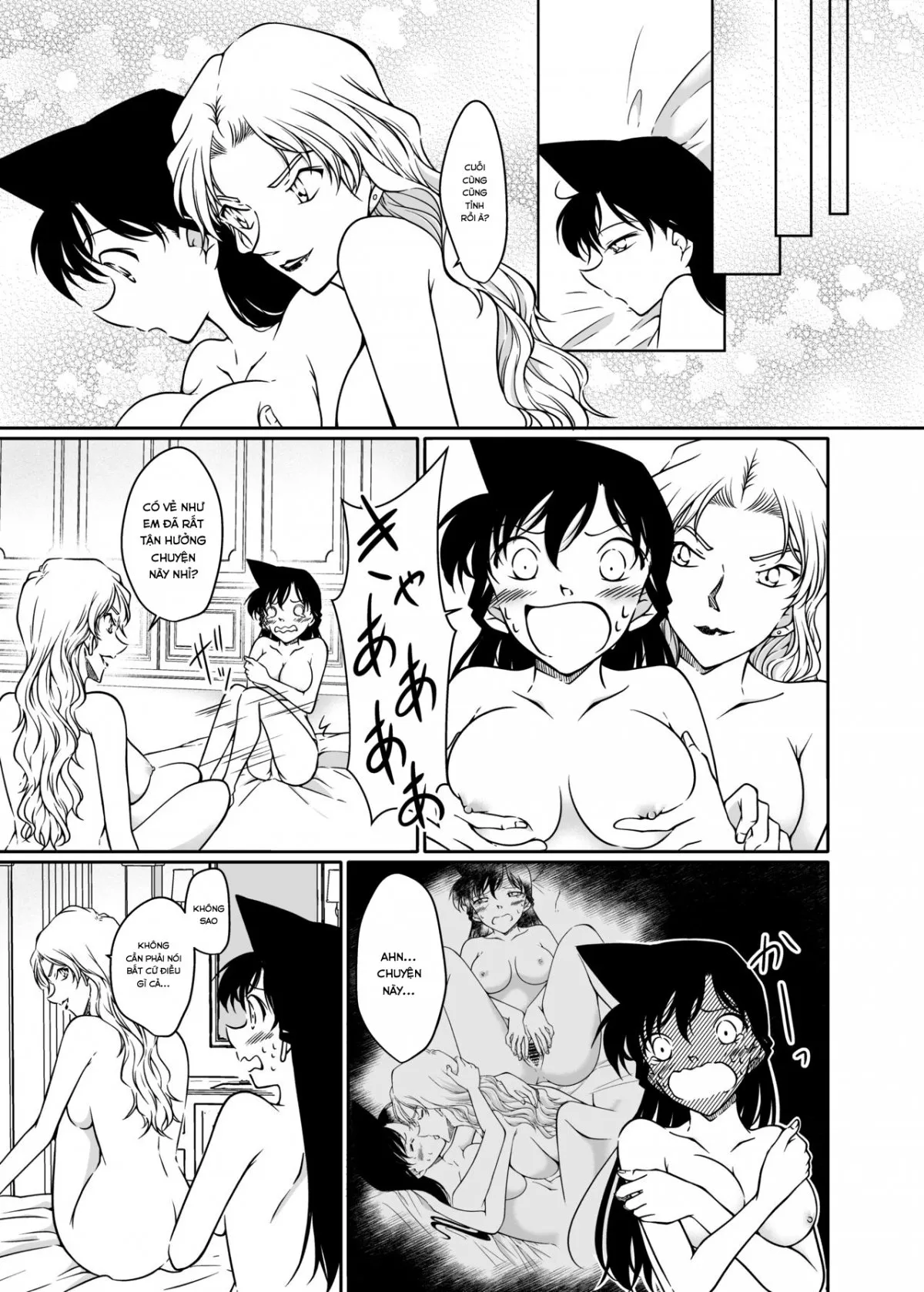 HentaiVN.net - Ảnh 28 - Kaiketsu Houhou wa Karada ni Oshiete Ageru (Detective Conan) - Oneshot