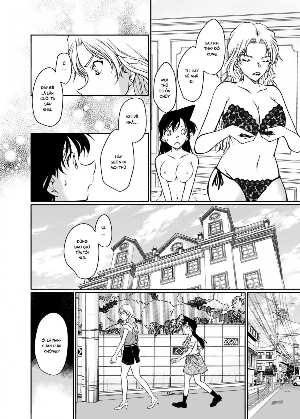 HentaiVN.net - Ảnh 29 - Kaiketsu Houhou wa Karada ni Oshiete Ageru (Detective Conan) - Oneshot