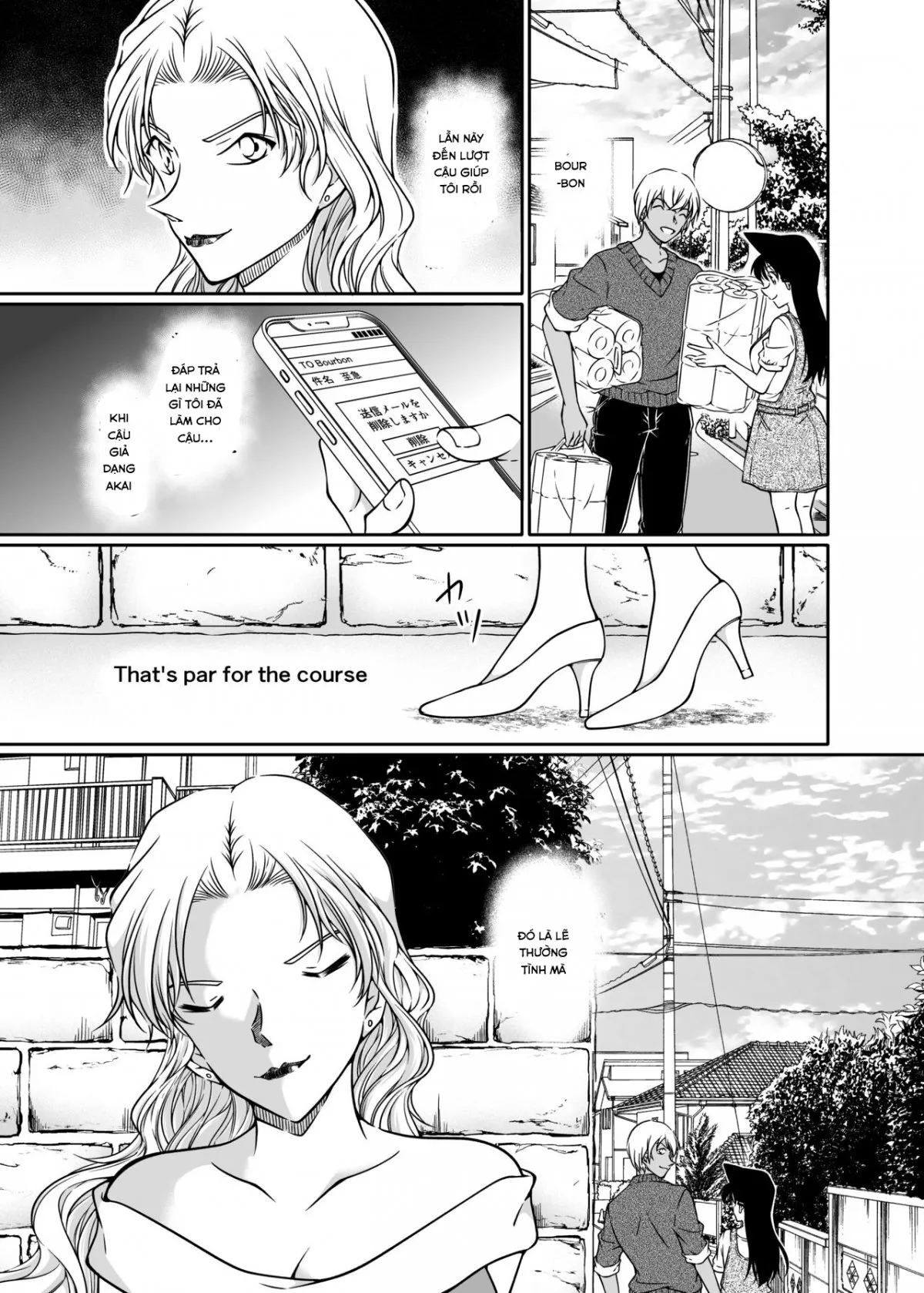 HentaiVN.net - Ảnh 32 - Kaiketsu Houhou wa Karada ni Oshiete Ageru (Detective Conan) - Oneshot
