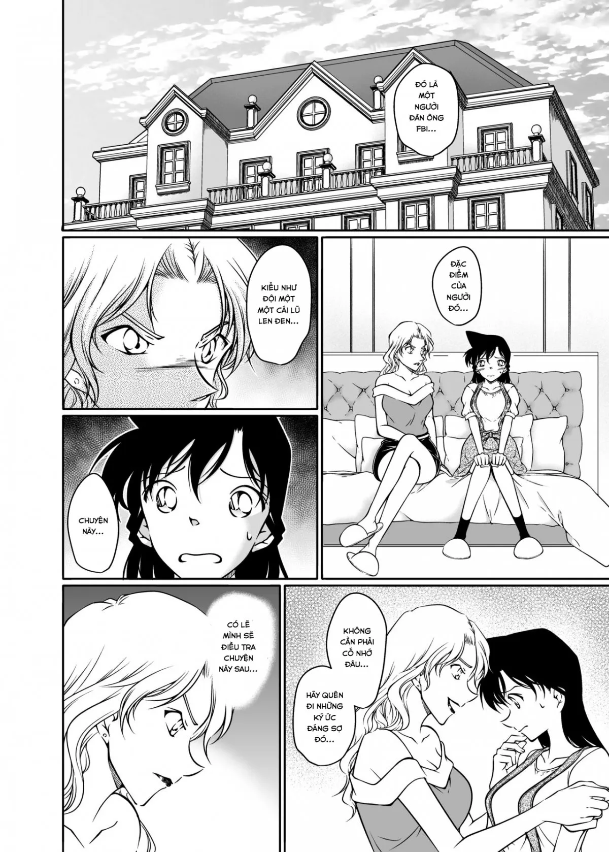 HentaiVN.net - Ảnh 5 - Kaiketsu Houhou wa Karada ni Oshiete Ageru (Detective Conan) - Oneshot