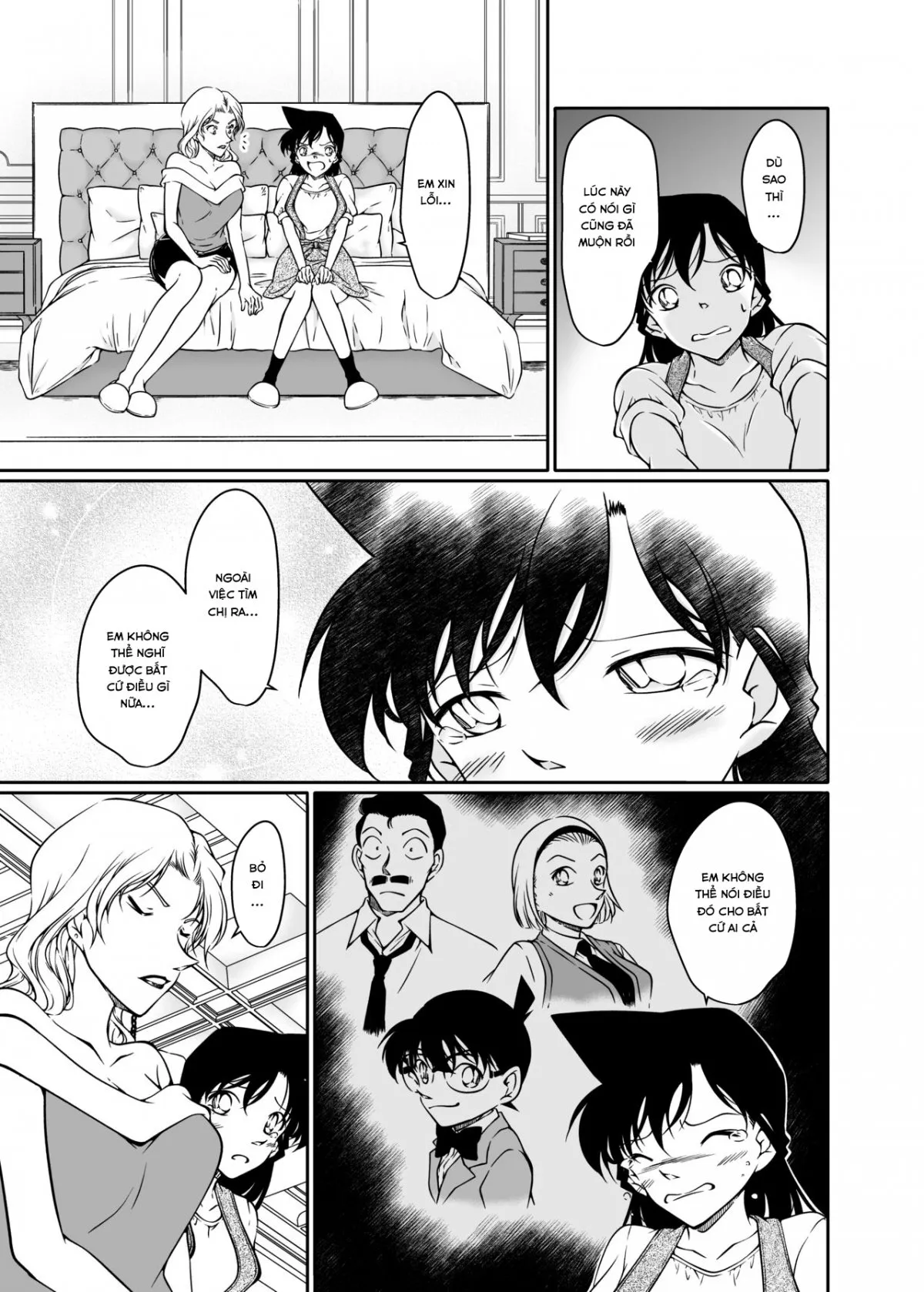 HentaiVN.net - Ảnh 6 - Kaiketsu Houhou wa Karada ni Oshiete Ageru (Detective Conan) - Oneshot