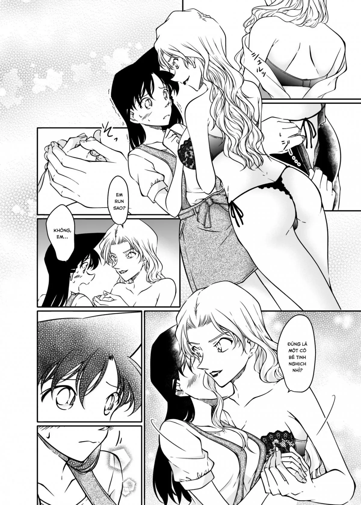HentaiVN.net - Ảnh 9 - Kaiketsu Houhou wa Karada ni Oshiete Ageru (Detective Conan) - Oneshot