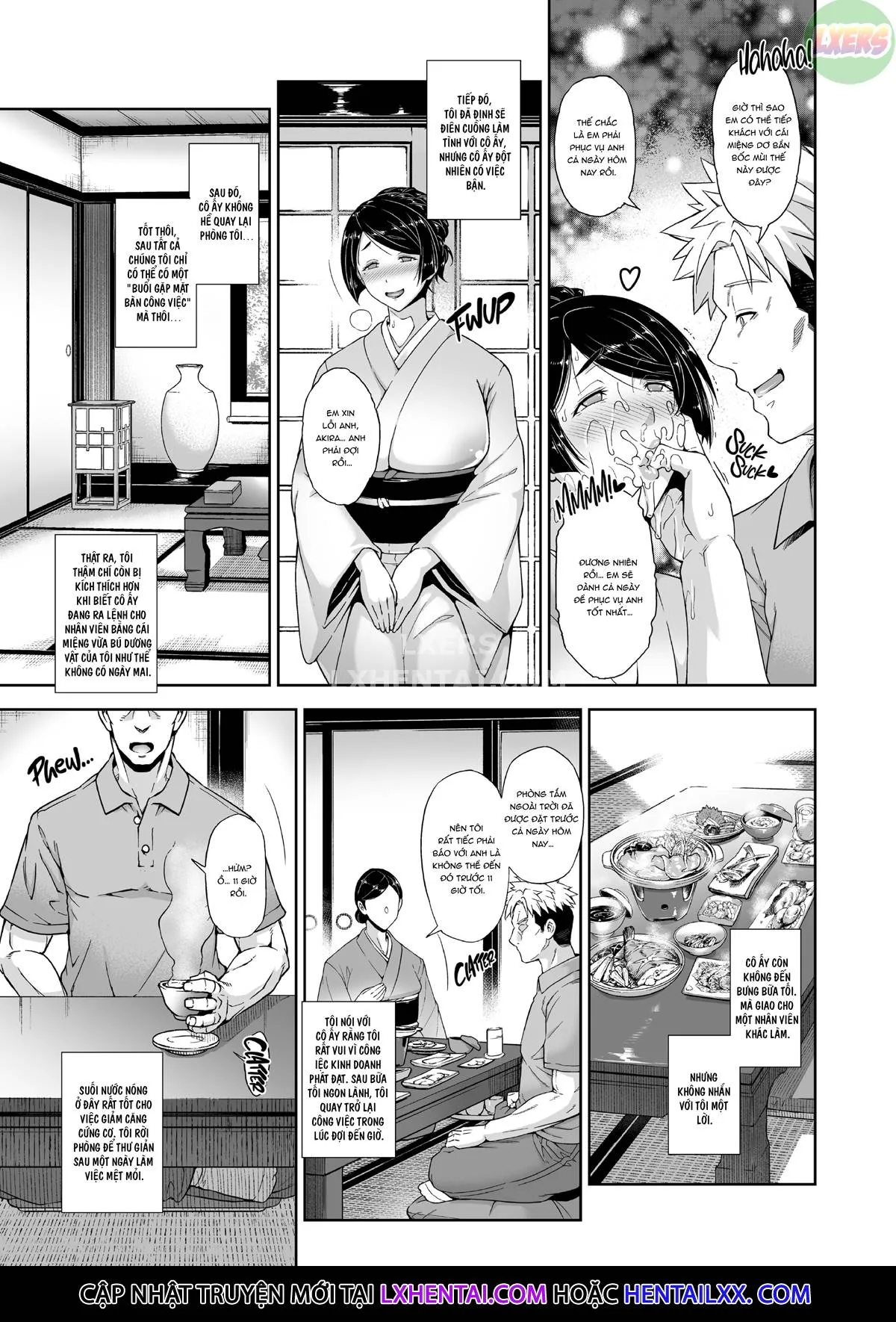 HentaiVN.net - Ảnh 17 - The Hostess of This Esteemed Hot Springs is a Shameless Sex Addict - Oneshot