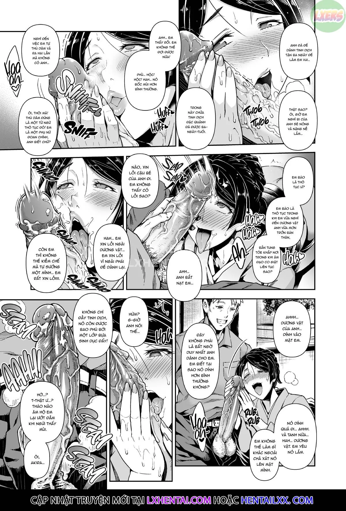 HentaiVN.net - Ảnh 9 - The Hostess of This Esteemed Hot Springs is a Shameless Sex Addict - Oneshot