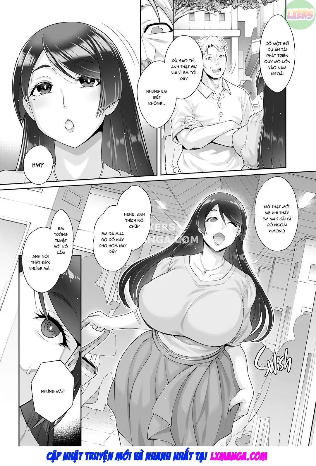 HentaiVN.net - Ảnh 7 - The Hostess of This Esteemed Hot Springs is a Shameless Sex Addict - Chap 3