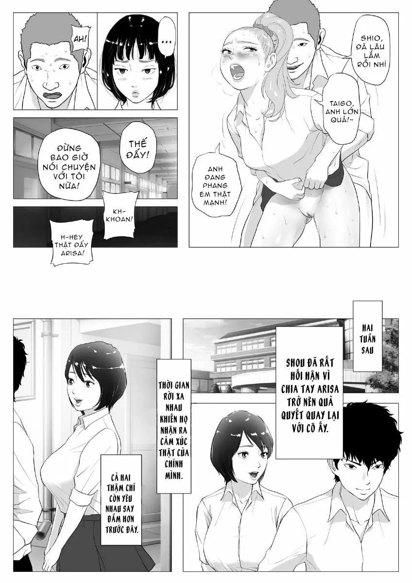 HentaiVN.net - Ảnh 33 - Anta H Shika Atama Ni Nai Wake? - Oneshot - Có che