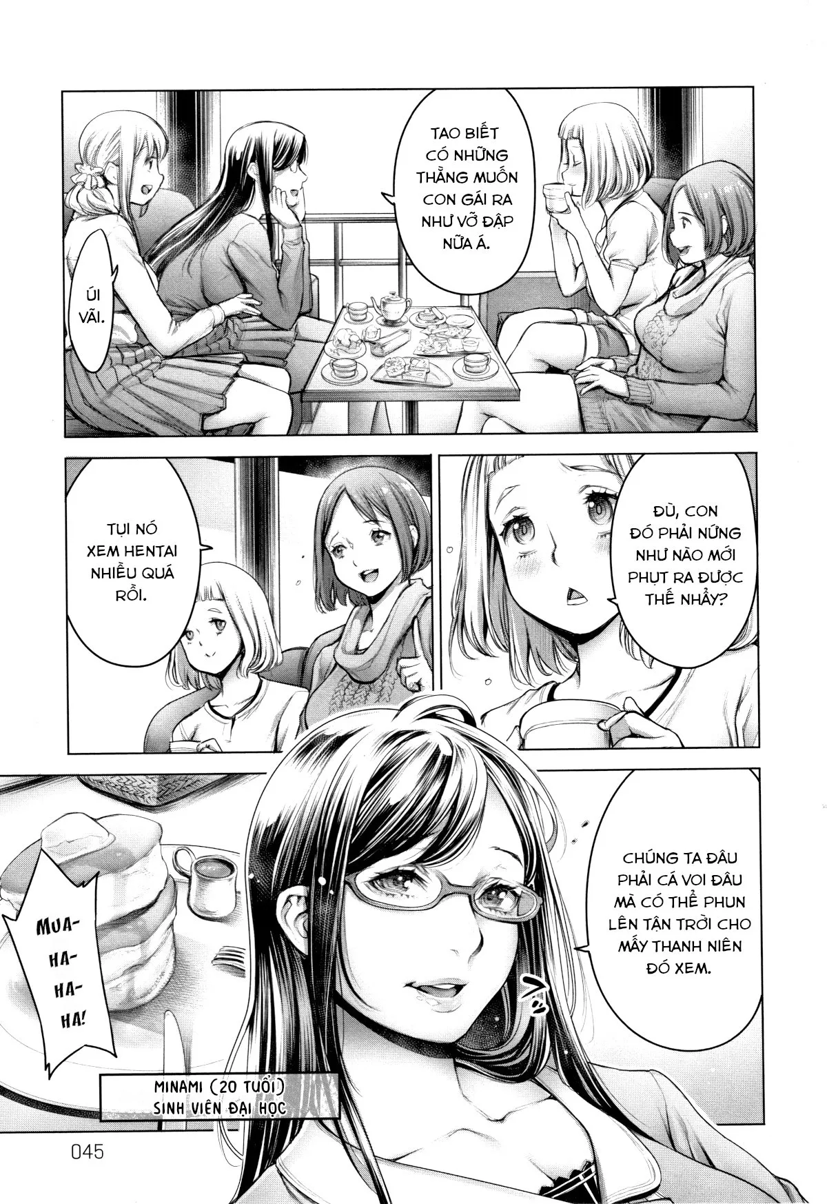 HentaiVN.net - Ảnh 9 - Hội chị em xàm lờ [Shoujiki Joshikai;Sincere Girl Talk] - Chap 1