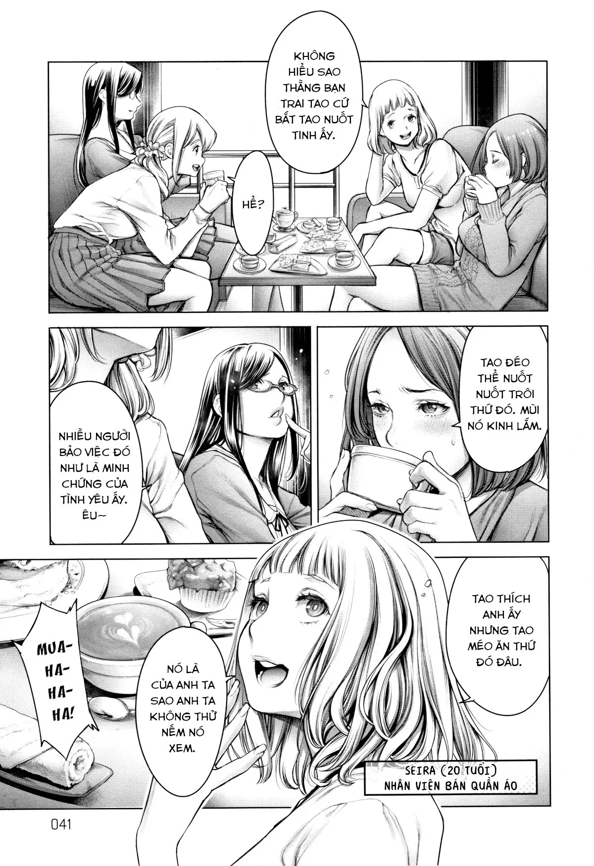 HentaiVN.net - Ảnh 5 - Hội chị em xàm lờ [Shoujiki Joshikai;Sincere Girl Talk] - Chap 1