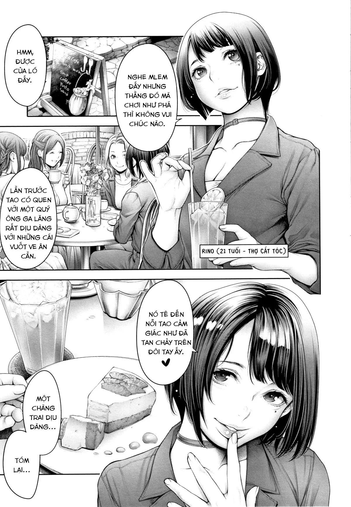 HentaiVN.net - Ảnh 5 - Hội chị em xàm lờ [Shoujiki Joshikai;Sincere Girl Talk] - Chap 2