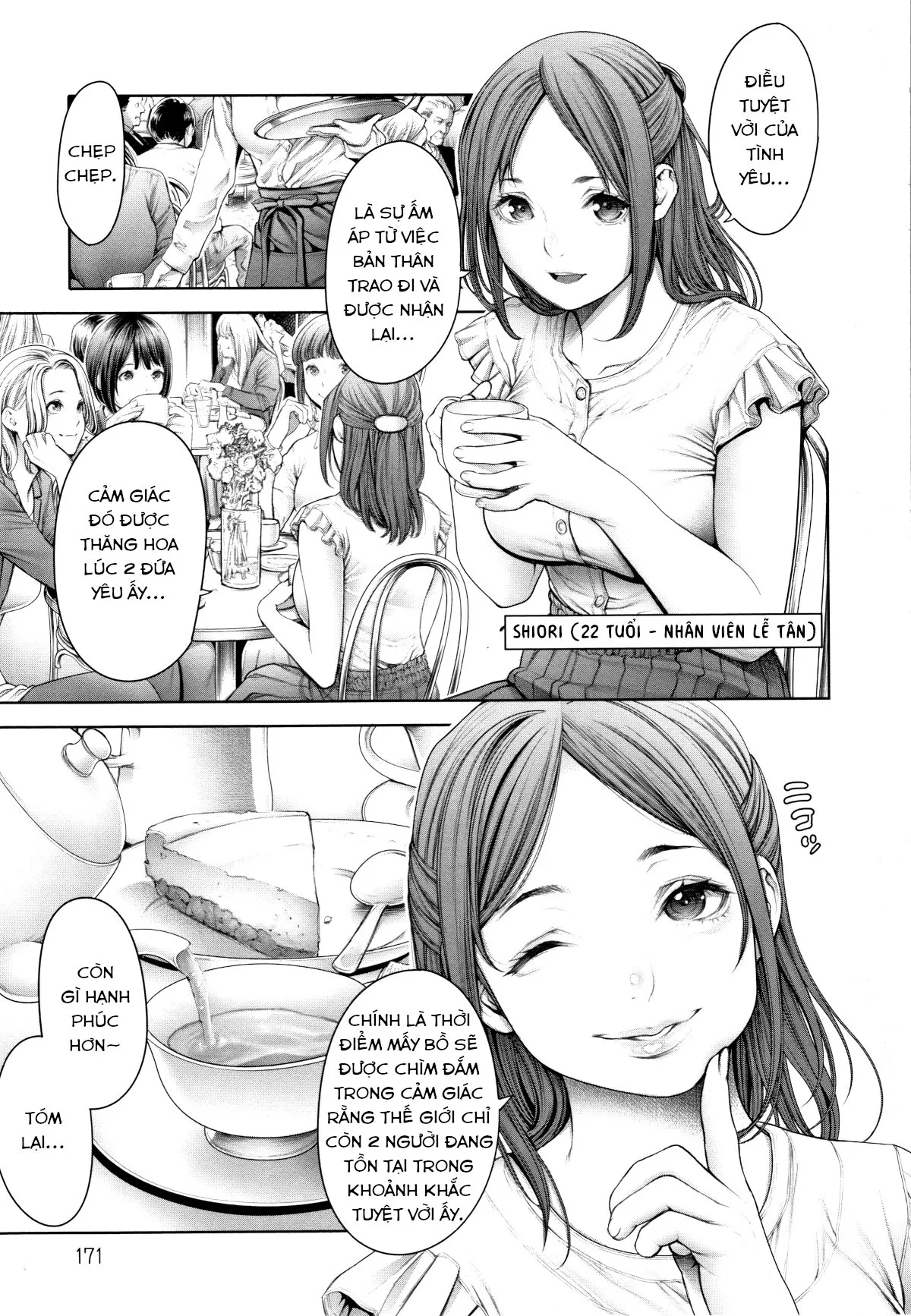 HentaiVN.net - Ảnh 7 - Hội chị em xàm lờ [Shoujiki Joshikai;Sincere Girl Talk] - Chap 2