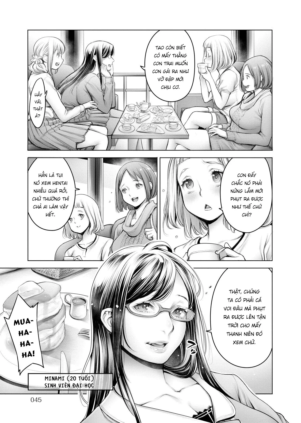 HentaiVN.net - Ảnh 9 - Hội chị em xàm lờ [Shoujiki Joshikai;Sincere Girl Talk] - Chap 1 - uncen