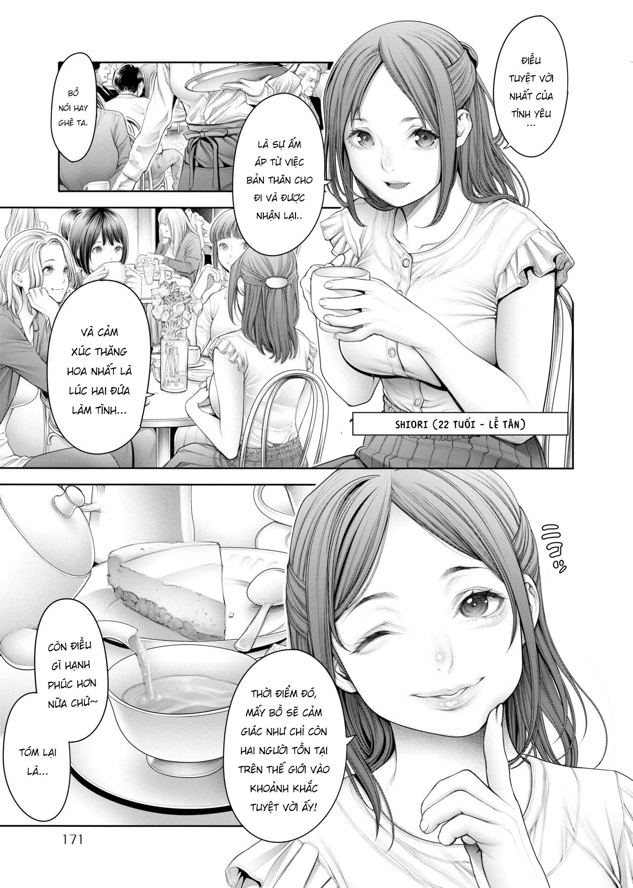 HentaiVN.net - Ảnh 7 - Hội chị em xàm lờ [Shoujiki Joshikai;Sincere Girl Talk] - Chap 2 - uncen