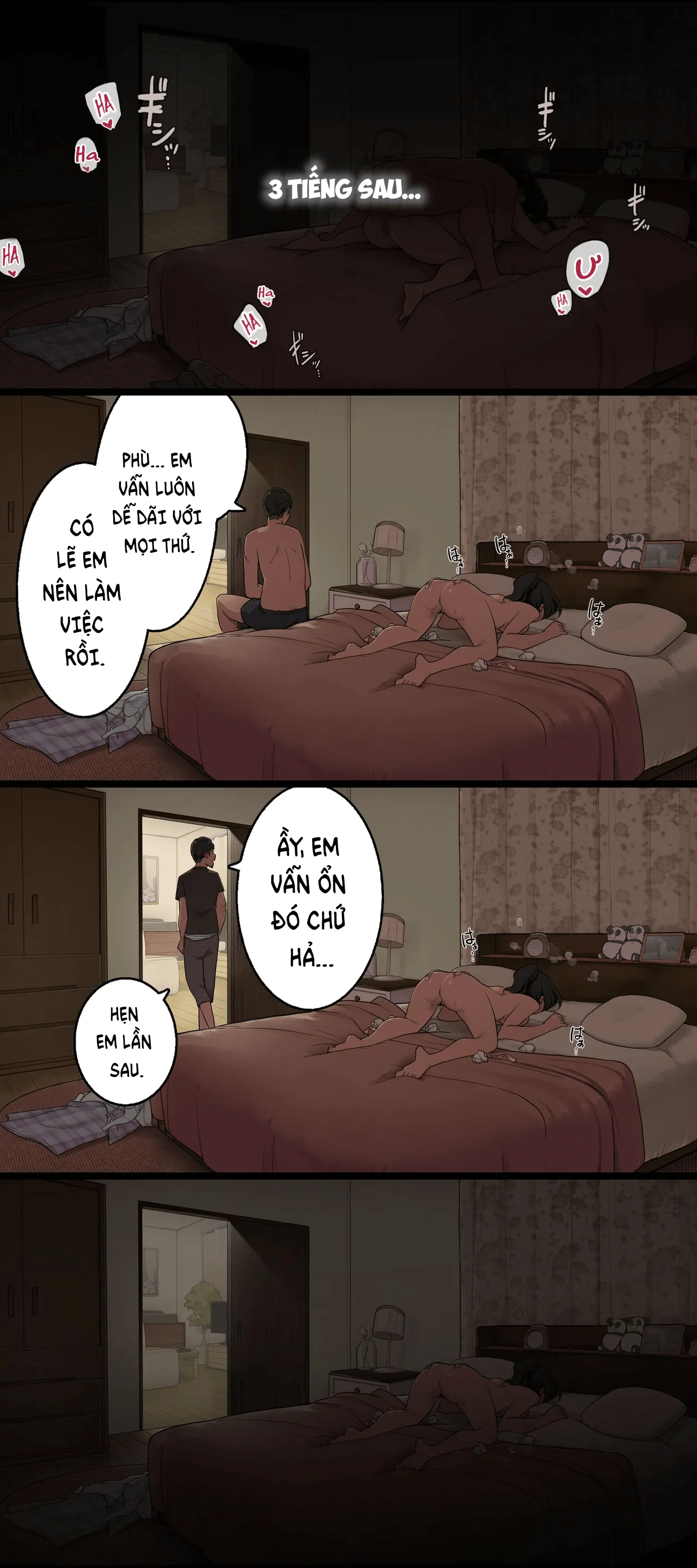 HentaiVN.net - Ảnh 6 - Gặp Lại Tình Cũ Khi Chồng Đi Công Tác Xa [Otto ga Shucchouchuu ni Koukoujidai no Motokare to Atteshimatta Hitozuma no Ohanashi] - Oneshot