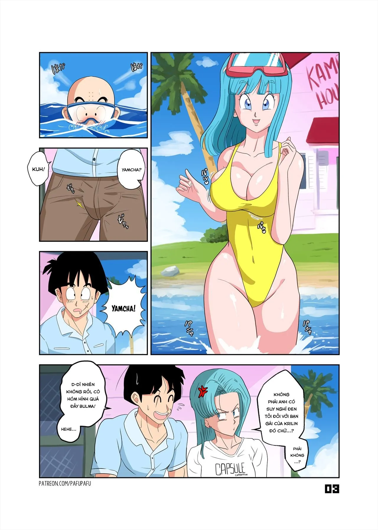 HentaiVN.net - Ảnh 5 - PafuPafu- Maron's Attack! - Oneshot: Dragonball..