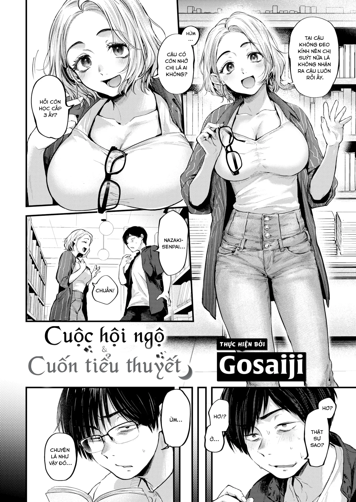 HentaiVN.net - Ảnh 3 - Cuộc hội ngộ & Cuốn tiểu thuyết - Oneshot