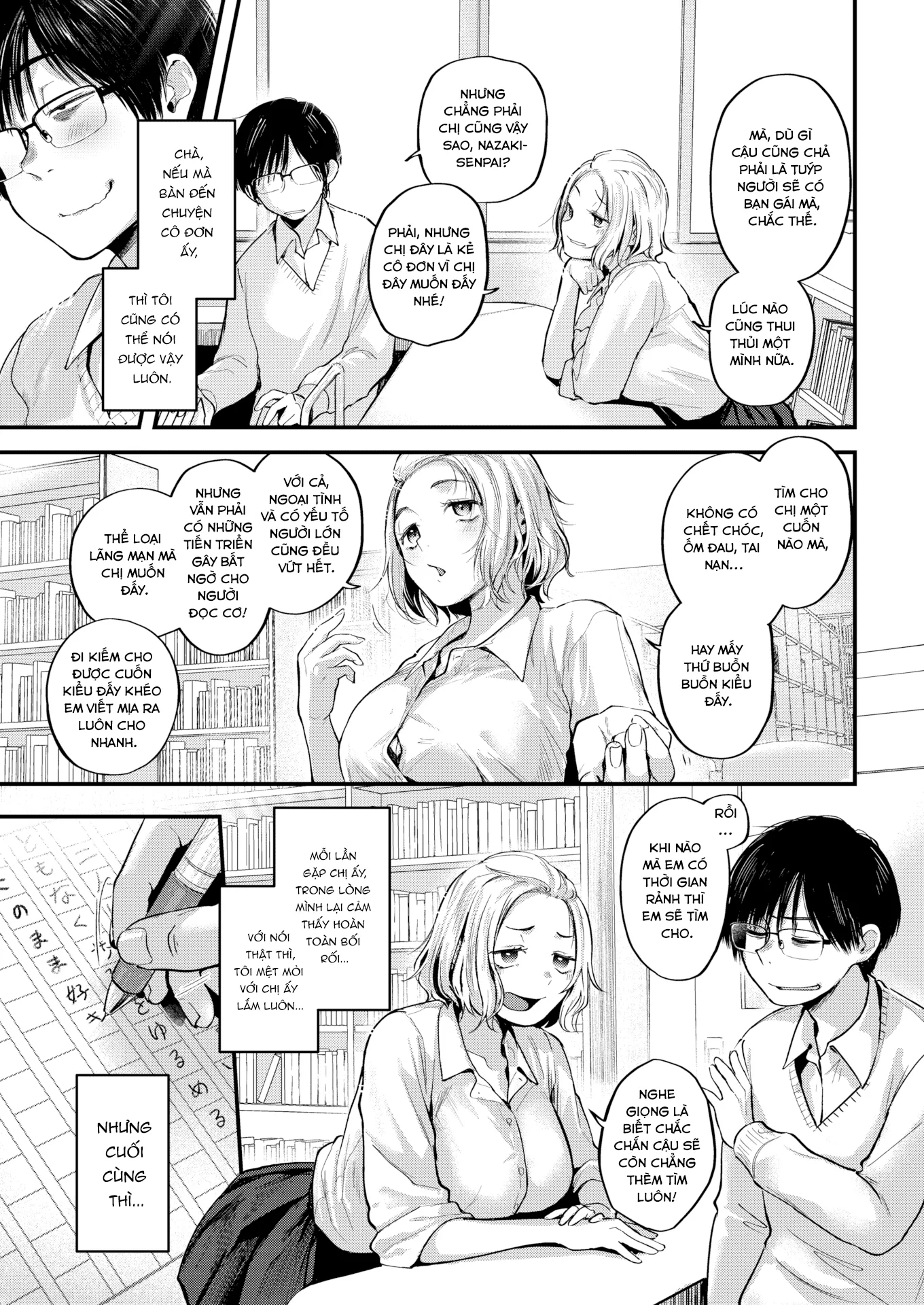 HentaiVN.net - Ảnh 6 - Cuộc hội ngộ & Cuốn tiểu thuyết - Oneshot
