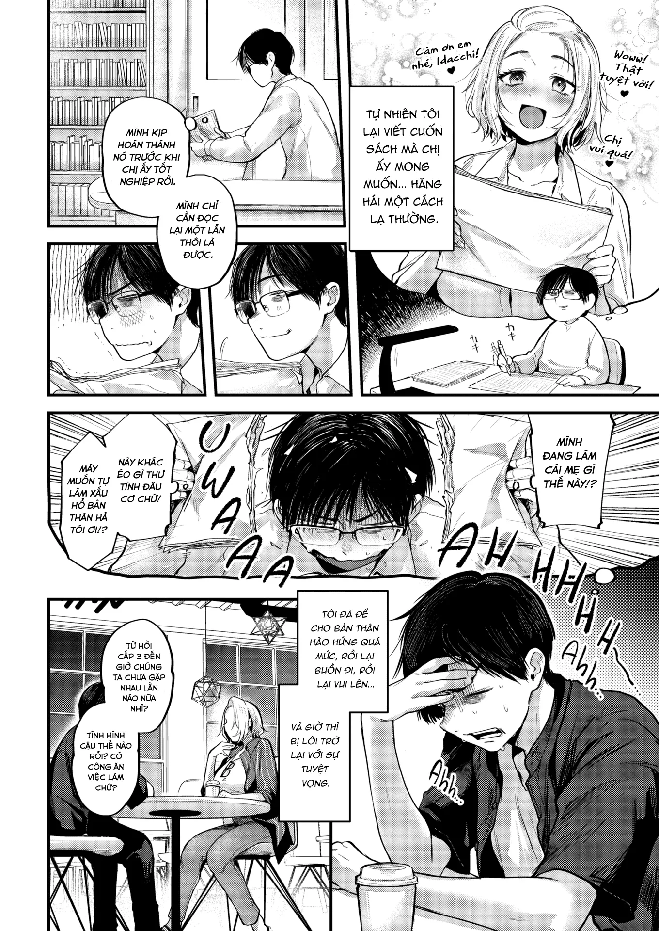HentaiVN.net - Ảnh 7 - Cuộc hội ngộ & Cuốn tiểu thuyết - Oneshot