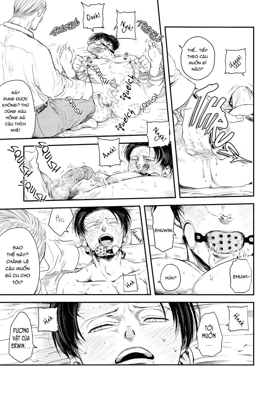 HentaiVN.net - Ảnh 25 - Bí mật của Levi. [Secret] - Oneshot
