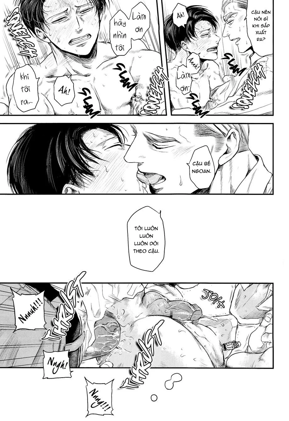 HentaiVN.net - Ảnh 29 - Bí mật của Levi. [Secret] - Oneshot