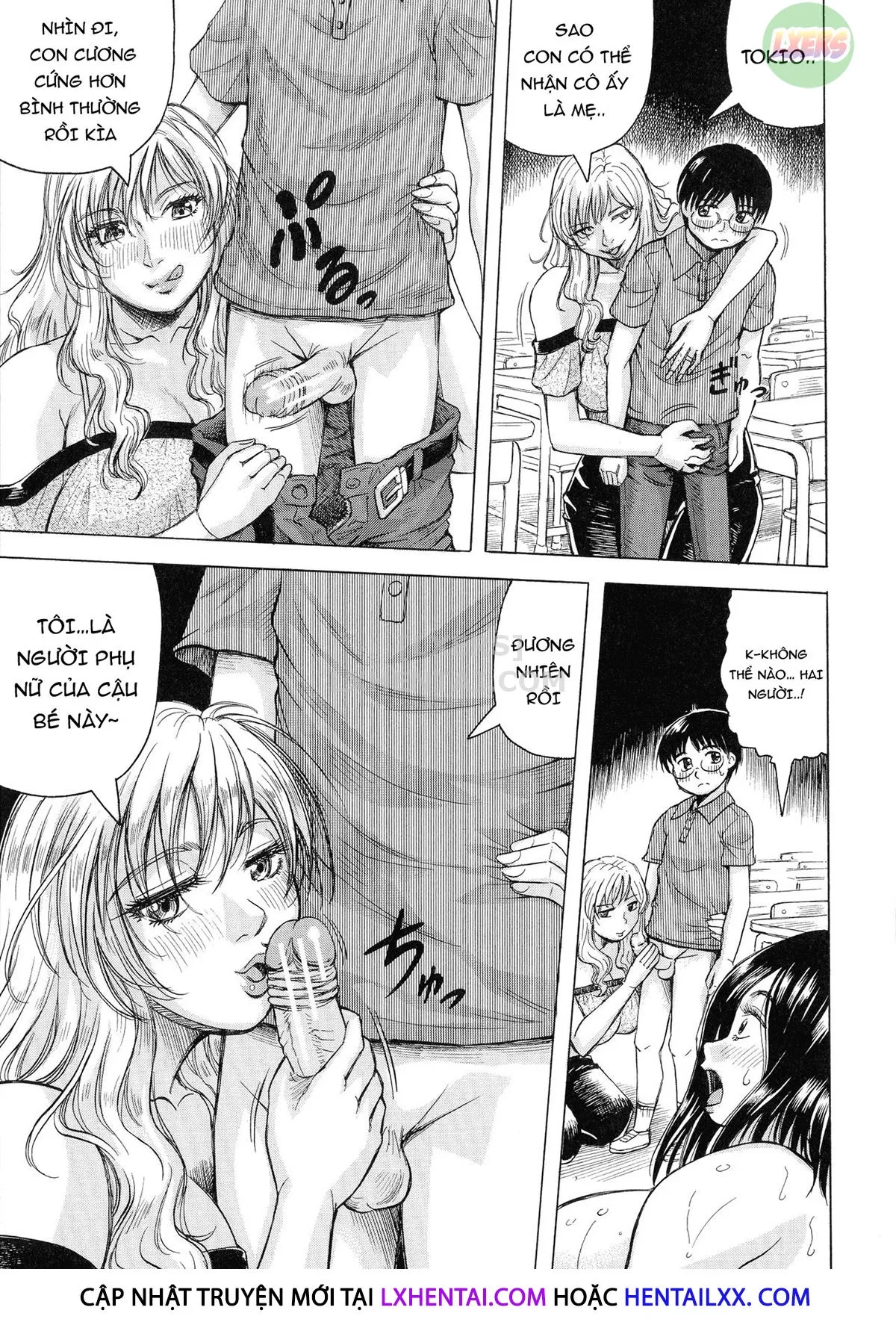 HentaiVN.net - Ảnh 20 - Hamegaki X Yaritsuma - Chap 3