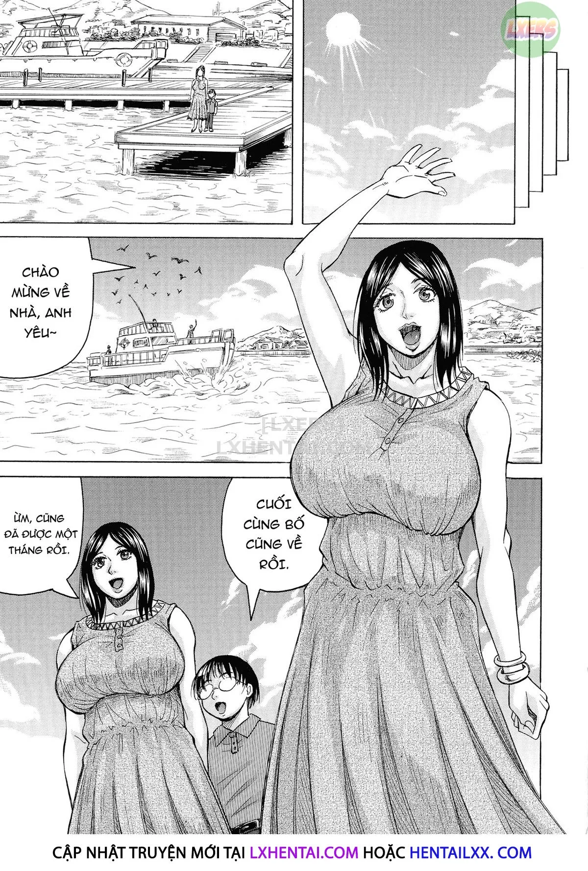 HentaiVN.net - Ảnh 40 - Hamegaki X Yaritsuma - Chap 3