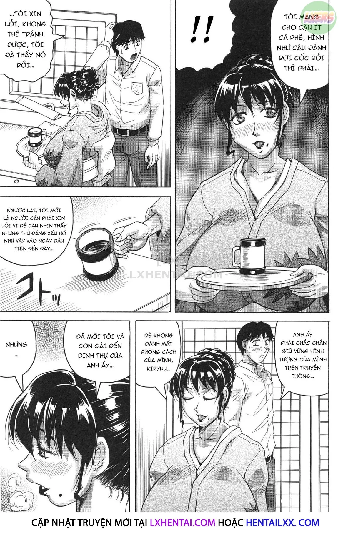 HentaiVN.net - Ảnh 27 - Oyako no Utage - Chap 1