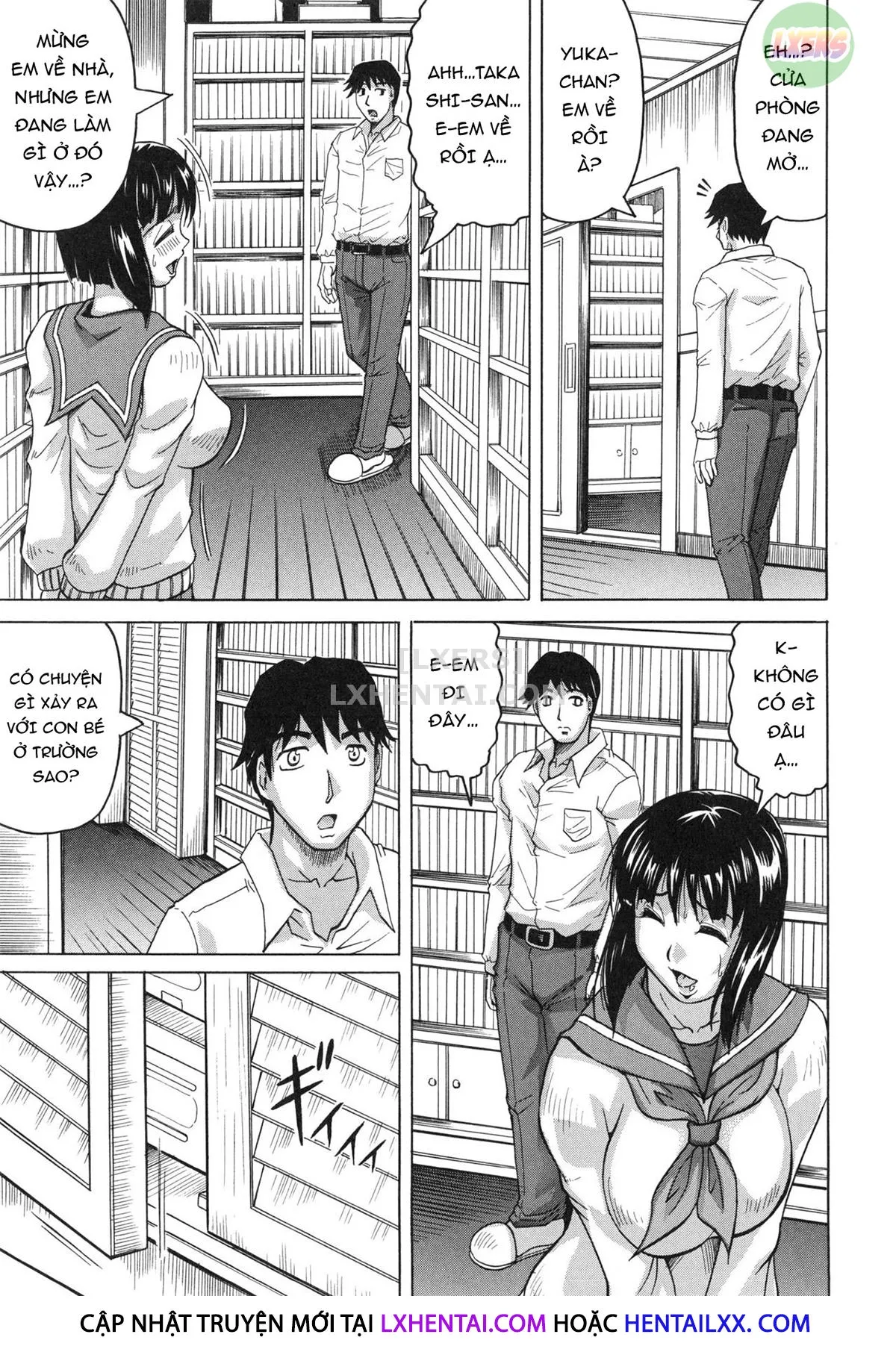 HentaiVN.net - Ảnh 11 - Oyako no Utage - Chap 3