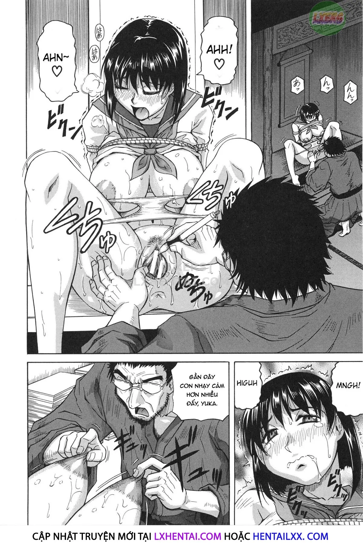 HentaiVN.net - Ảnh 10 - Oyako no Utage - Chap 4