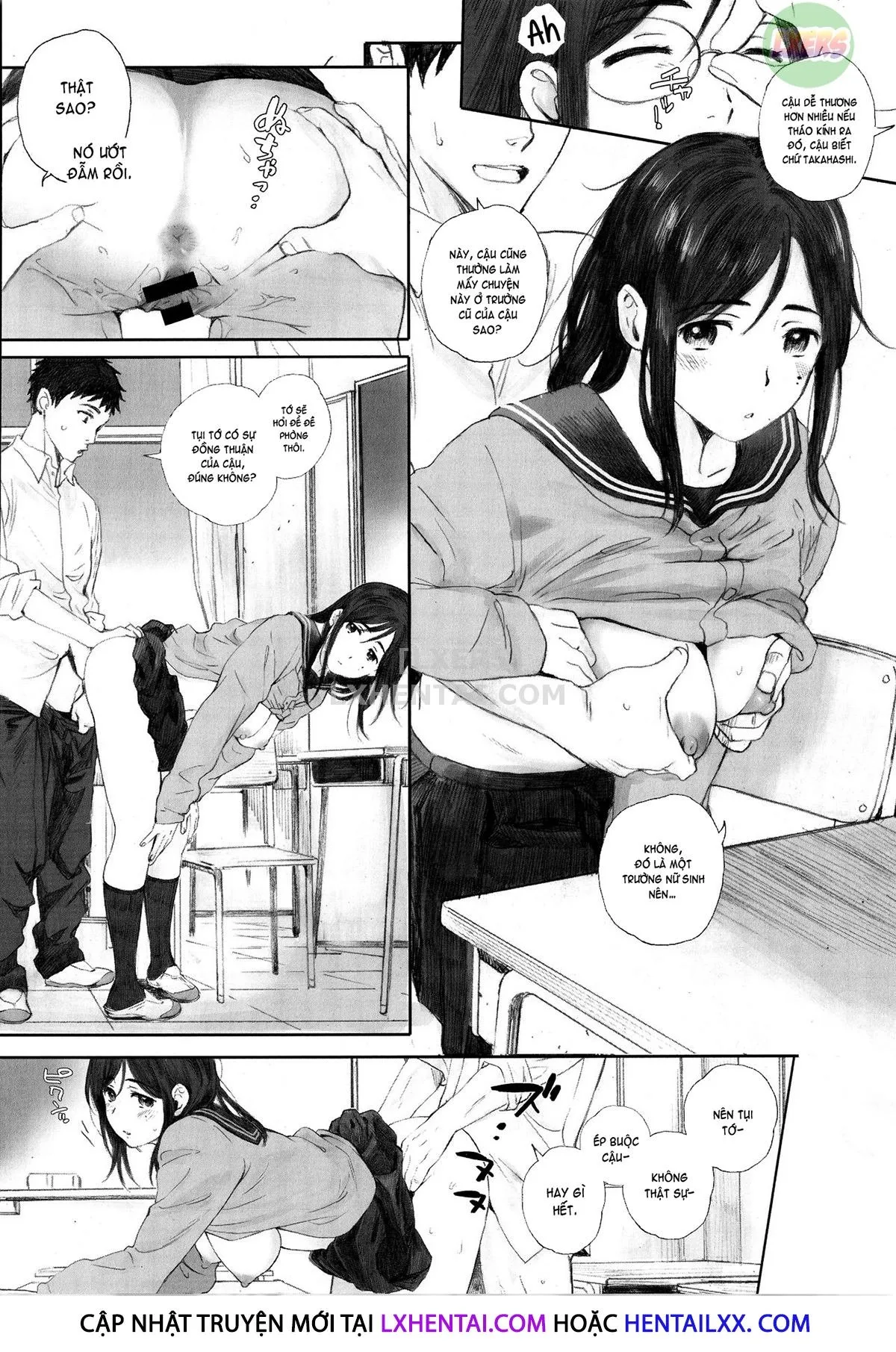 HentaiVN.net - Ảnh 10 - Gunjo Gunzo - Chap 3